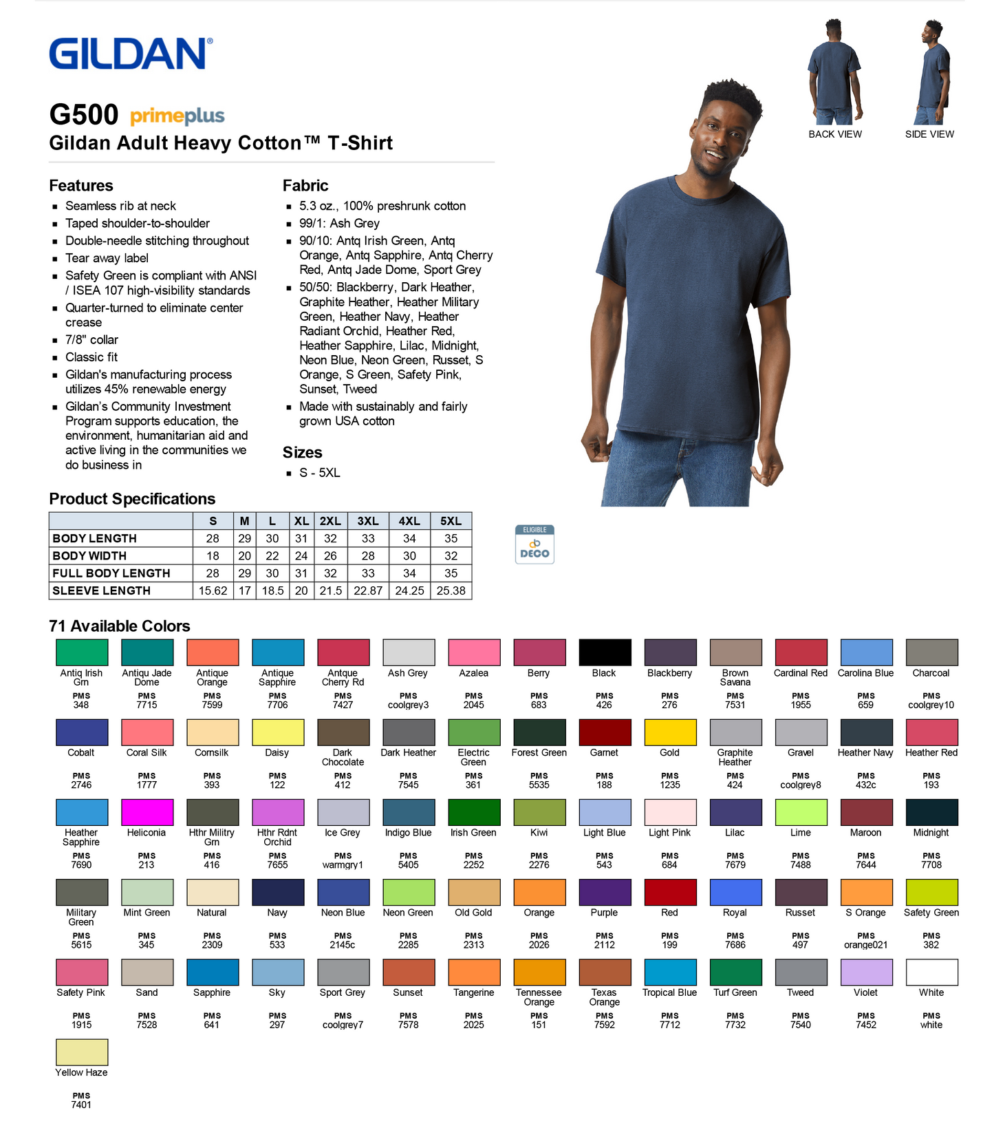 100% Cotton T-shirts