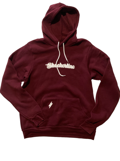 WARM & FUZZY HOOD - MAROON