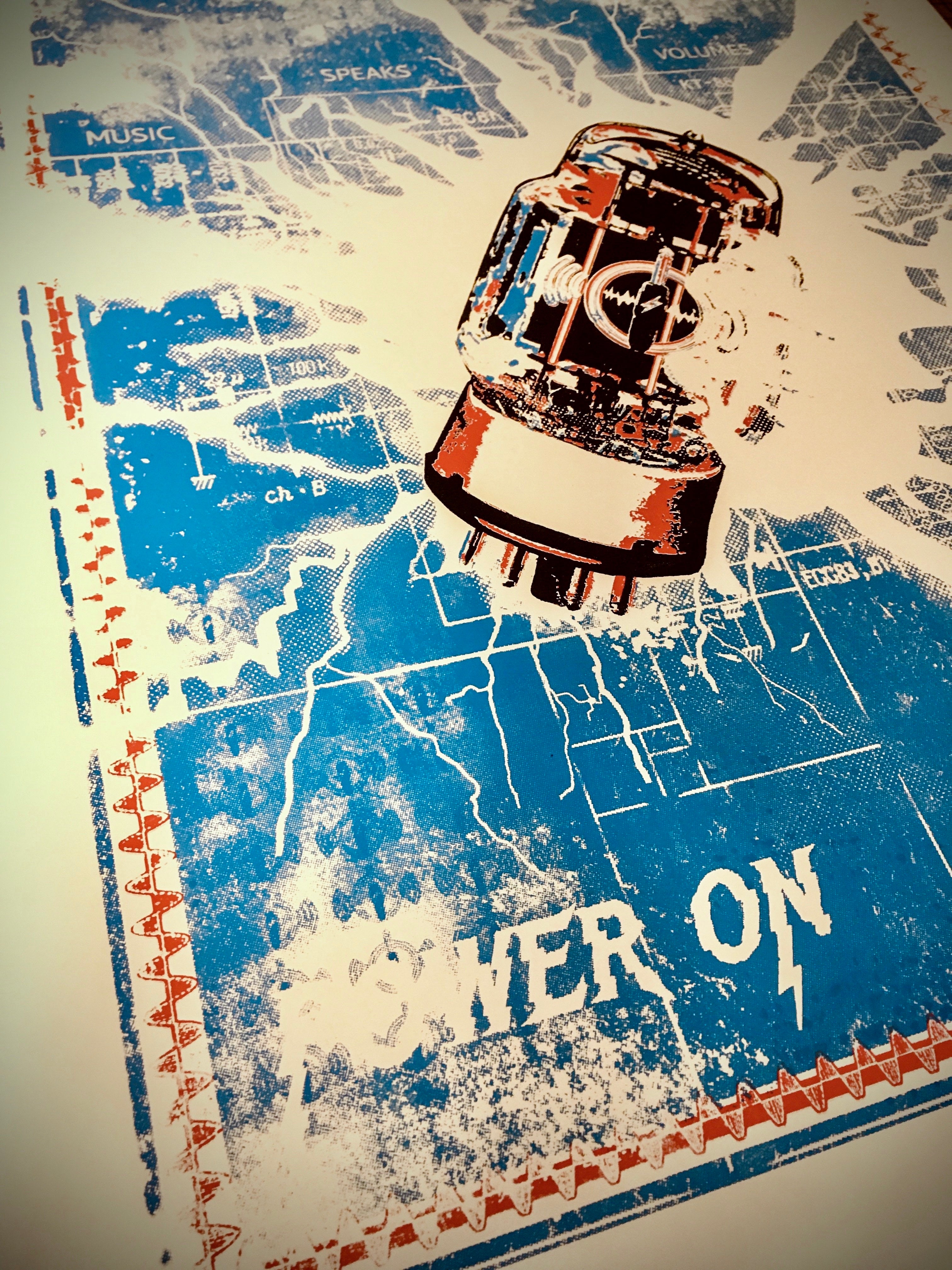 POWER ON Full Note Poster 18x24